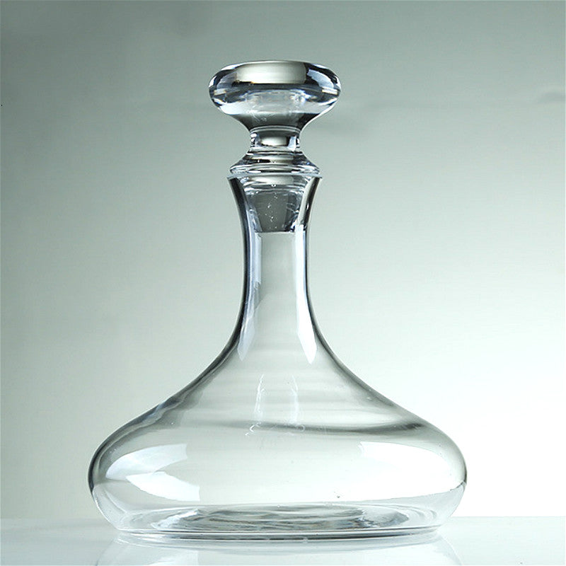 carafe à décanter avec bouchon en verre