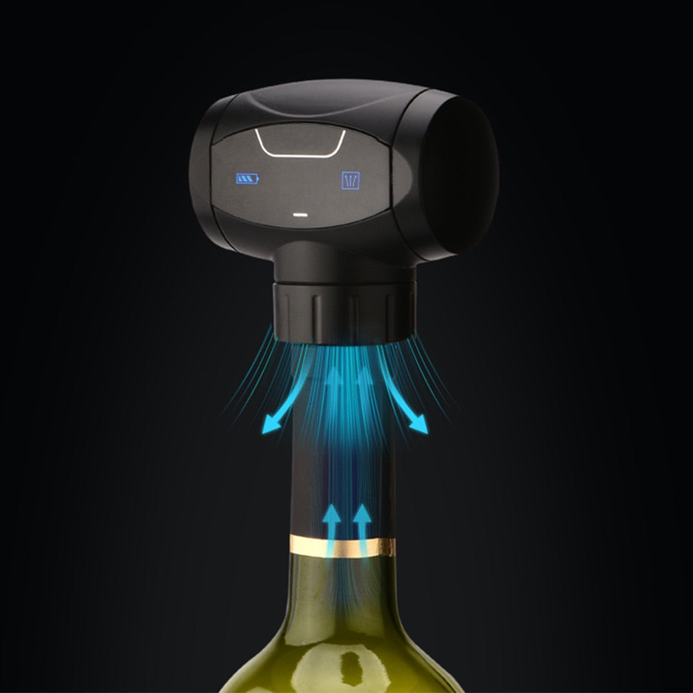Bouchon pompe à vin : vide d'air électrique automatique EVAC02